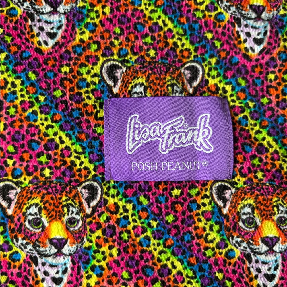 Posh Peanut x Lisa Frank “Hunter” Luxe Patoo Blanket - 60”x60” - Picture 6 of 8